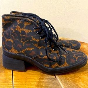 Todd Oldham / Keds leopard sneakers Size 8.5